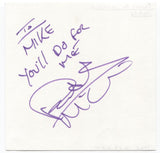 Paddy McGuinness Signed Album Page Autographed Signature "To Mike" Comedian 