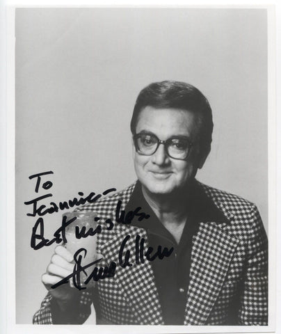 Steve Allen Signed 8x10 Photo Autographed Vintage Signature 