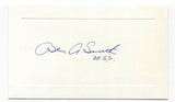 Benjamin A. Smith II Signed Card Autographed Signature Politician Senator