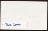 Jane Wyatt Signed Index Card Signature Vintage Autographed AUTO 