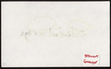 Stewart Granger Signed Index Card Signature Autographed AUTO 