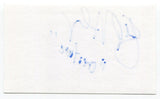 Shuler Hensley Signed 3x5 Index Card Autographed Actor Law and Order Van Helsing