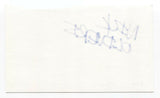 Queens of the Stone Age - Nick Oliveri Signed 3x5 Index Card Autographed Kyuss