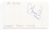 49 Acres - Georgie Donais Signed 3x5 Index Card Autographed Signature Band