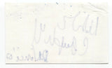 Nicholas Campbell Signed 3x5 Index Card Autographed Signature Actor Filmmaker