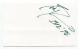 Tom Drummond Signed 3x5 Index Card Autographed Signature Better Than Ezra