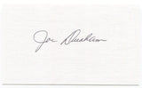 Joe Durham Signed 3x5 Index Card Autographed Baseball Baltimore Orioles