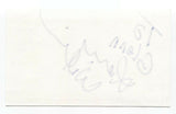 Tower of Power Lenny Williams Signed 3x5 Index Card Autographed Signature Band