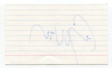 Cory Woron Signed 3x5 Index Card Autograph Signature Sportscaster Sportscentre