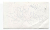 Keegan Connor Tracy Signed 3x5 Index Card Autograph Signature Once Upon A Time