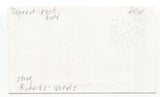 Taproot - Stephen Richards Signed 3x5 Index Card Autographed Signature Band