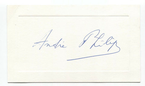 Andre Philip Signed Card Autographed Signature French Politician
