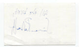 Simon Rakoff Signed 3x5 Index Card Autographed Signature Comedian Stand Up Comic