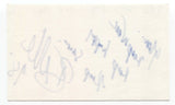 Billie Myers Signed 3x5 Index Card Autographed Signature Singer Kiss The Rain