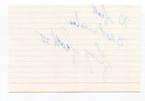 George Scott Signed Cut Index Card Autographed Baseball Signature Boston Red Sox