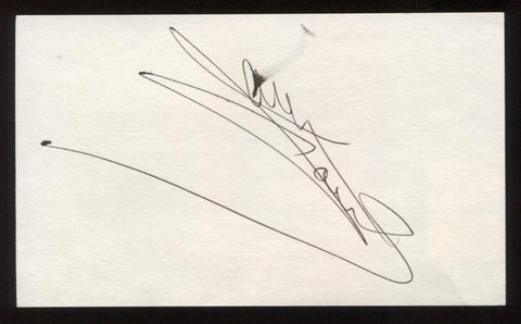 Jane Powell Signed Index Card 3x5 Signature Autographed AUTO 