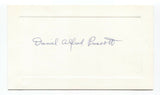 Daniel Alfred Prescott Signed Letter Card Autographed Signature Educator Author
