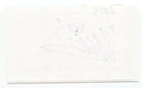 Pansy Division - Luis Illades Signed 3x5 Index Card Autographed Signature