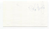Low Level Flight - Ryan Malcolm Signed 3x5 Index Card Autographed Signature