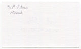 Scott Altman Signed 3x5 Index Card Autograph Signature NASA Astronaut STS-125