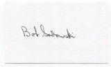 Bob Sadowski Signed 3x5 Index Card Autographed Baseball Boston Red Sox