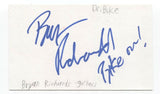 Dr. Bike - Bryan Richards Signed 3x5 Index Card Autographed Signature Band
