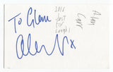 Alan Carr Signed 3x5 Index Card Autographed Signature Comedian Comic Actor Host