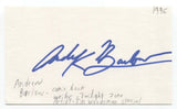 Andrew Barlow Signed Index Card Autograph Signature Comic Artist