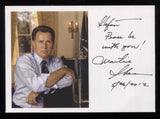 Martin Sheen Signed Photo Postcard Autographed Signature Inscribed "To Stefan"