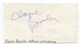 Elayne Boosler Signed 3x5 Index Card Autographed Signature Comedian Comic