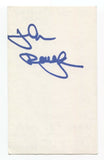John Douglas Signed 3x5 Index Card Autographed Signature Mindhunter
