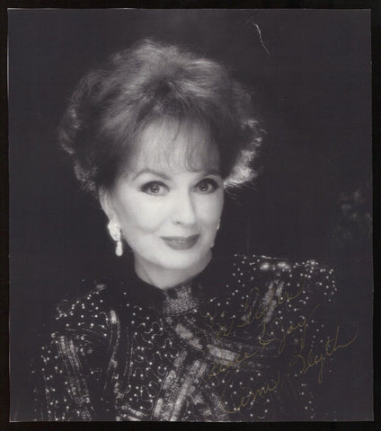 Ann Blyth Signed Photo Vintage Autographed Signature "Tyler"