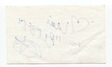 Lani Billard Signed 3x5 Index Card Autographed Signature Actress