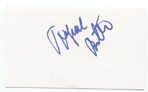 Raquel Bitton Signed 3x5 Index Card Autographed Signature Singer Actress