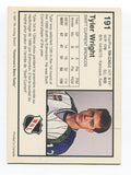 1991 7th Inning Sketch Tyler Wright Signed Card Hockey Autograph AUTO #191