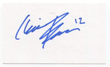 Chris Brown Signed 3x5 Index Card Autographed Team USA Hockey