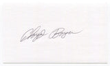 Cloyd Boyer Signed 3x5 Index Card Autographed Baseball 1949 St. Louis Cardinals