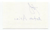 Arturo Arias Signed 3x5 Index Card Autographed Signature Author Writer