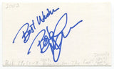 Bob McCown Signed 3x5 Index Card Autograph Signature Host Prime Time Sports