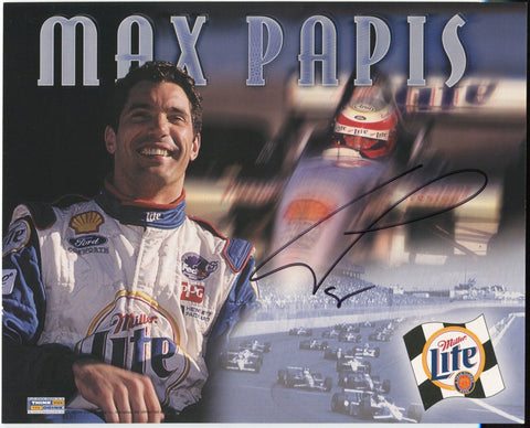 Max Papis Signed 8x10 Photo NASCAR Racing Race Car Driver