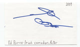 Ed Byrne Signed 3x5 Index Card Autographed Signature Actor Comedian