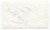 Susan Hogan Signed 3x5 Index Card Autograph Signature Actress White Fang