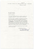 Lucille Gilling Signed Letter TLS Autographed Artist Signature