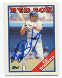 1988 Topps Ed Romero Signed Card Baseball MLB Autographed AUTO #37