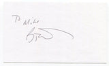 Bjarni Tryggvason Signed Index Card Autographed Signature NASA Astronaut Space