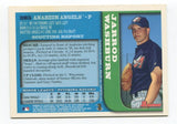 1997 Bowman Jarrod Washburn Signed Baseball Card Autographed AUTO #385