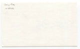 Lonny Frey Signed 3x5 Index Card Baseball Autographed Signature