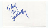 Jack Duffy Signed 3x5 Index Card Autographed Signature Actor Comedian