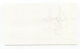 Tyler Hamilton Signed 3x5 Index Card Autographed Signature Due Voci