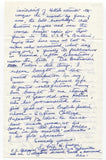 George Eric Rowe Gedye Signed Letter Autographed Signature Intelligence Officer